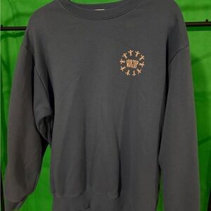 Men's Charcoal Crewneck Sweater